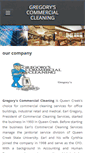 Mobile Screenshot of gregoryscommercialcleaning.net
